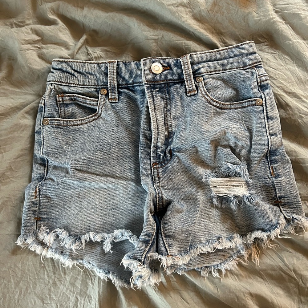Denim Distressed Women's Shorts
